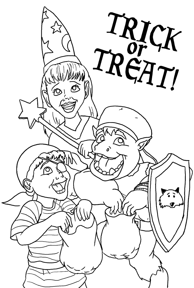 online halloween coloring sheets Archives