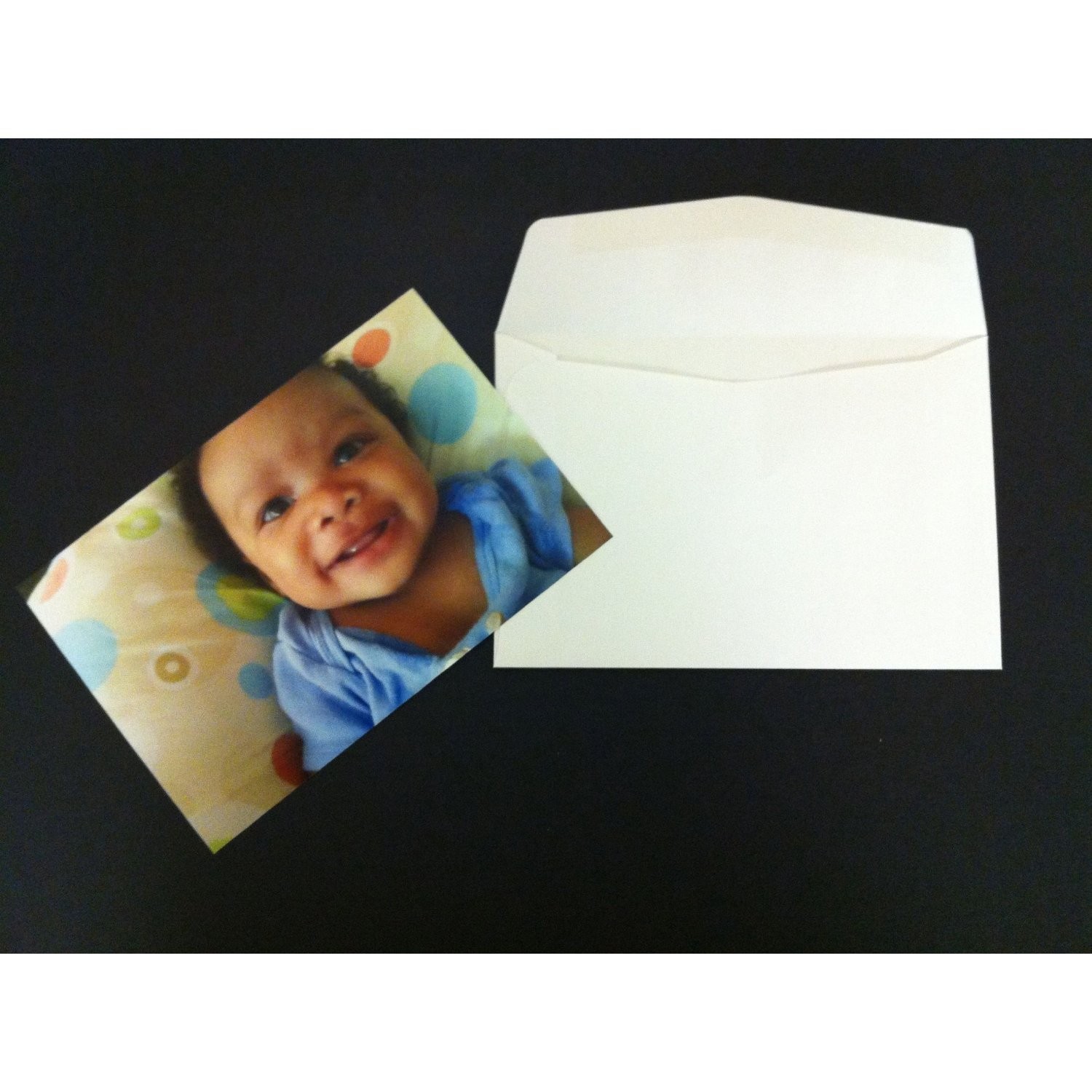 Envelopes for 4x6 Photos Cards 4 1/8 x 6 1/8 - 25ct Personalized