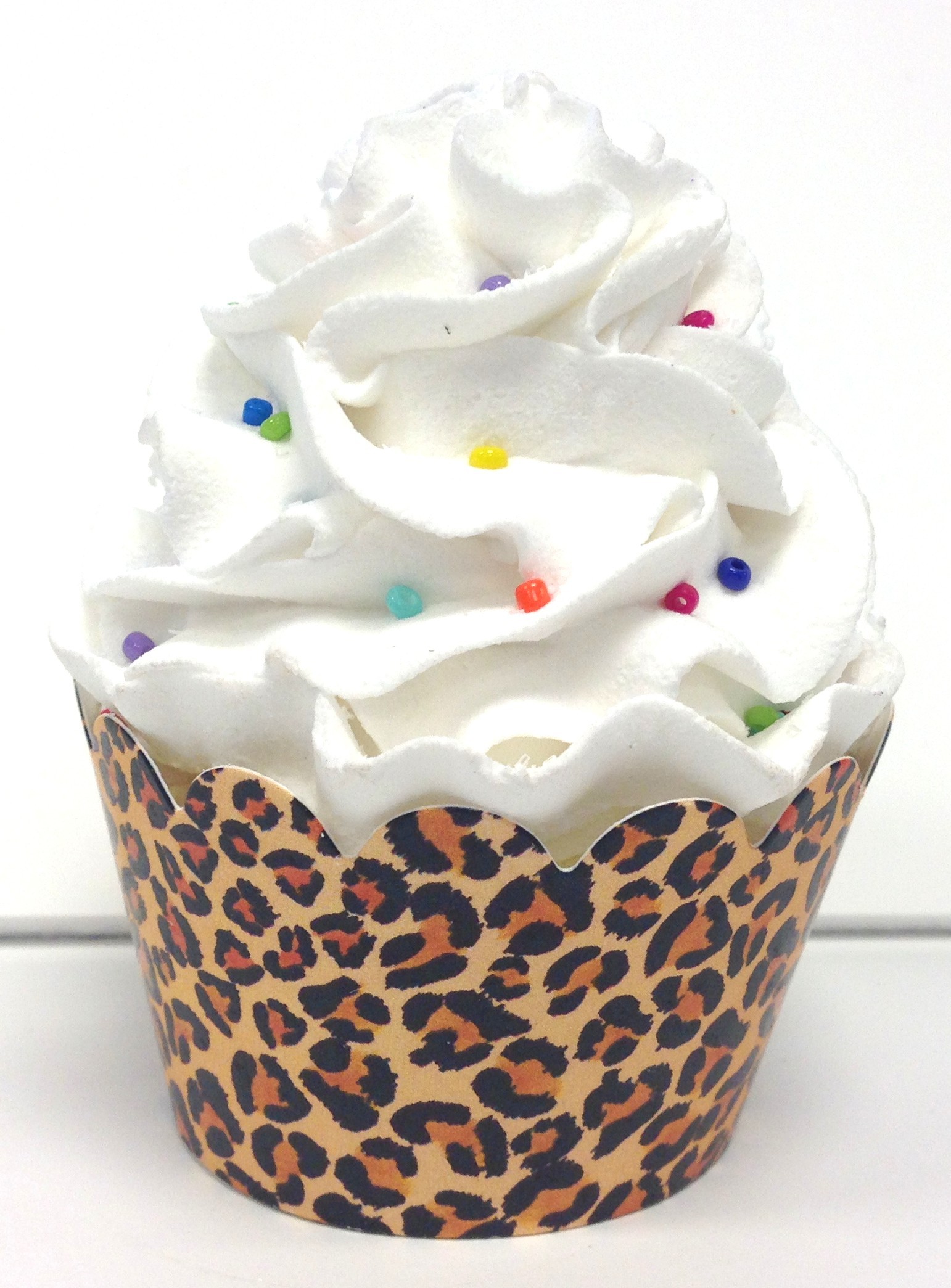 leopard print cupcake wrappers