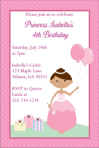 Princess Invitation 7