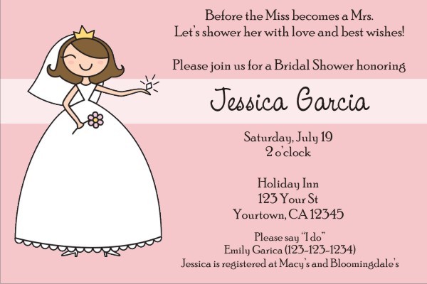 Bridal Shower Invitations 2