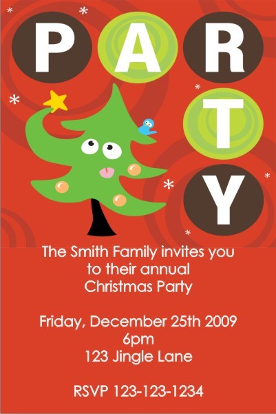 Christmas / Holiday Party Invitation