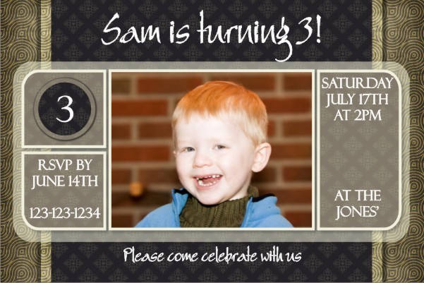 Photo Invitation 25