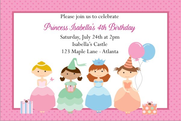 Princess Invitation 8