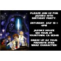 Star Wars - Lego Star Wars Invitations - Space Blast