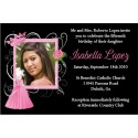 Quinceanera or Sweet 16 Photo Invitation