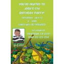 Teenage Mutant Ninja Turtles TMNT Photo Invitations