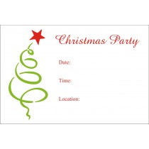 free printable christmas party invitation