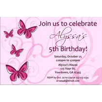 Butterfly Invitations