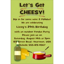 Fondue Party Invitation