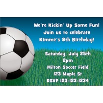 Soccer Invitation