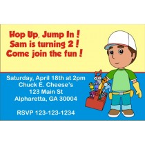 Handy Manny Invitation