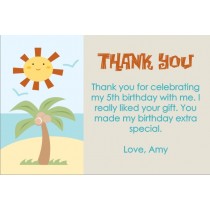 Beach Thank You Cards 2