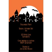 Spooky Neighborhood Halloween Party Invitation