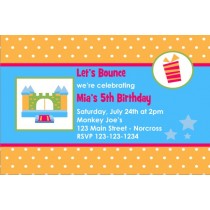 Bounce House / Castle Invitation 3