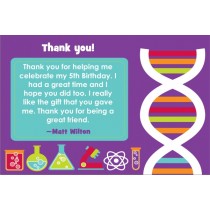 Monster Science Thank You Card - DNA