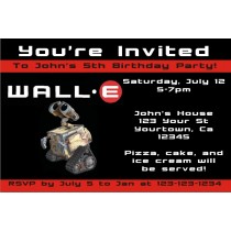 Wall-E Invitations