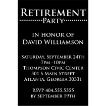 Retirement Party Invitation