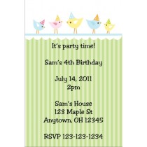 Party Birds Invitation