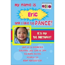 Yo Gabba Gabba inspired Photo Invitation