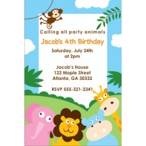 Party Animals Invitation