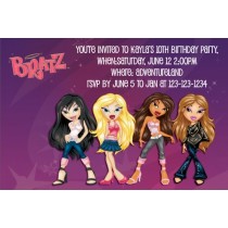 Bratz Invitations