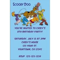 Scooby Doo Invitations