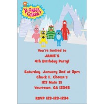 Yo Gabba Gabba Invitation