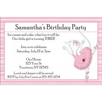 Angelina Ballerina Invitations