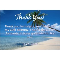 Beach Thank You Cards