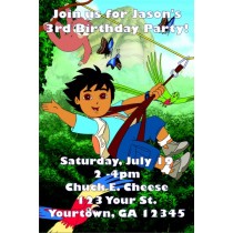 Go Diego Go! Invitations