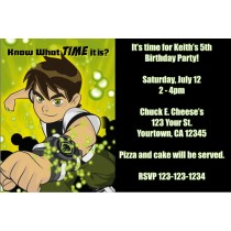 Ben 10 Invitations 4