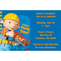 Bob the Builder Invitations 2