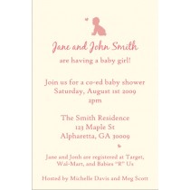 Baby Shower Invitation (Girl)