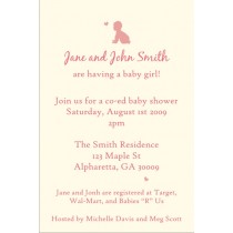 Baby Shower Invitation (Girl)