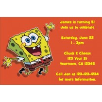 Spongebob Squarepants Invitations 3