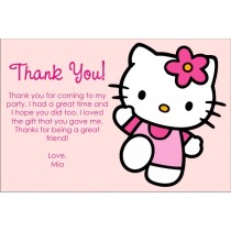 Hello Kitty Thank You Cards