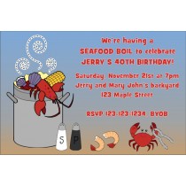 Seafood Boil Invitation