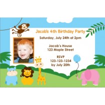 Party Animals Invitation 2 - Photo