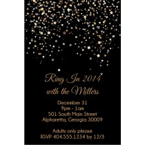 New Years Eve Confetti Invitation