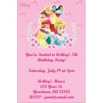 Disney Princess Invitation