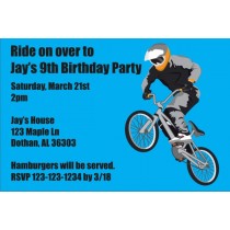 BMX Bike Invitation