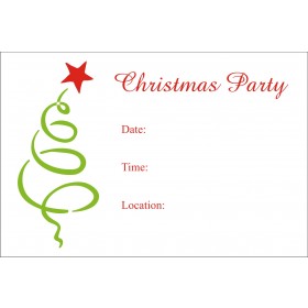 Christmas Party Free Printable Holiday Invitation