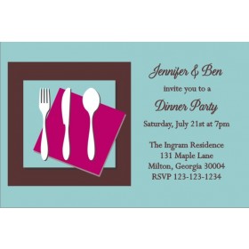 Dinner Party Invitation