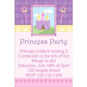 Princess Party Invitation