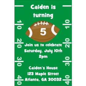 Football Invitation 2