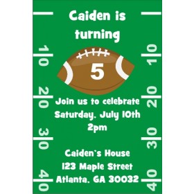 Football Invitation 2