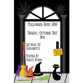 Trick or Treat Halloween Party Invitation