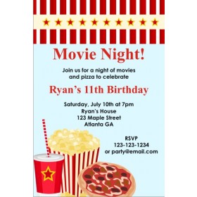 Movie Night Invitation