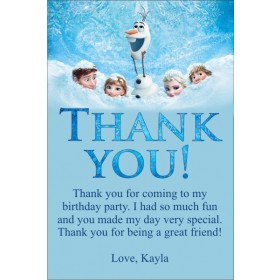 Frozen (Movie) Thank You Card